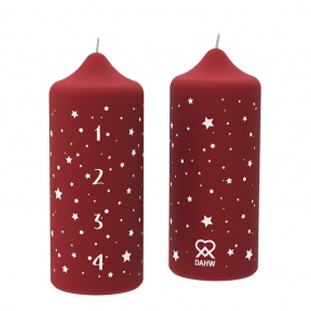 DAHW Stumpenkerze Advent